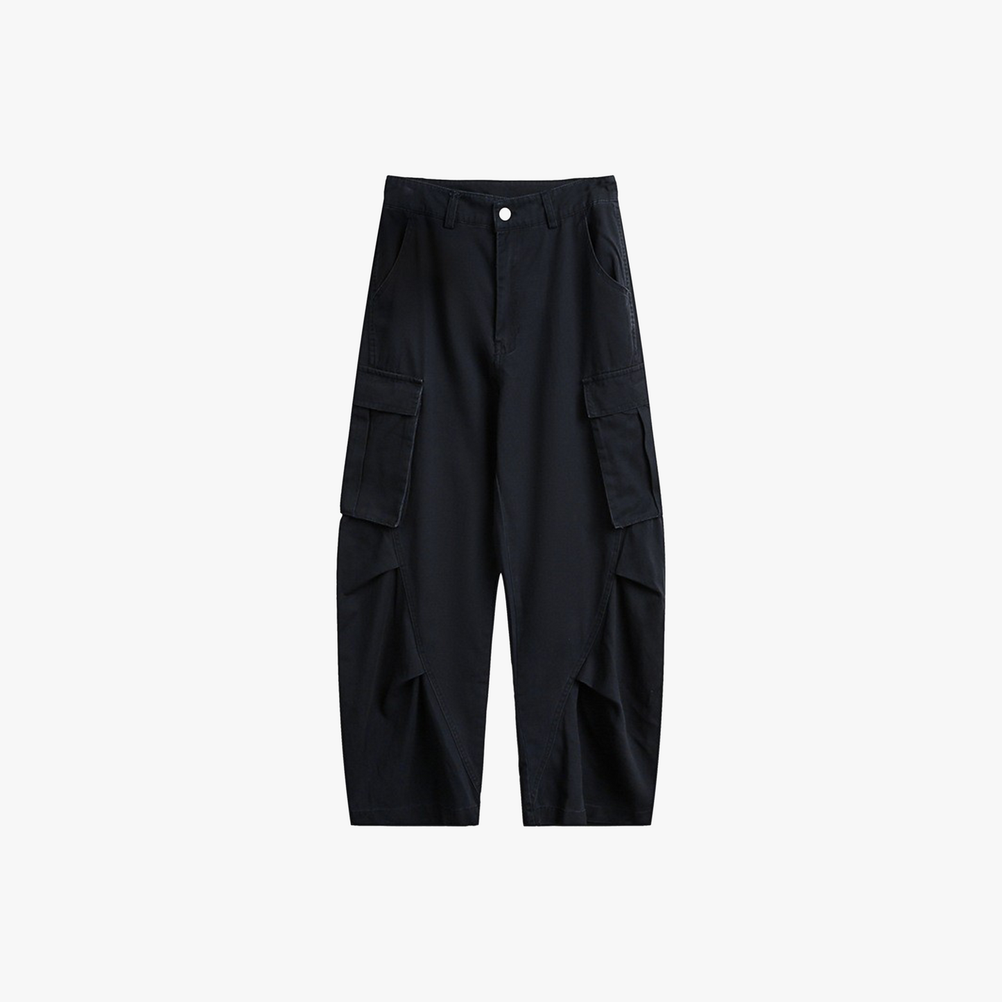 Pleated Cargo Pants