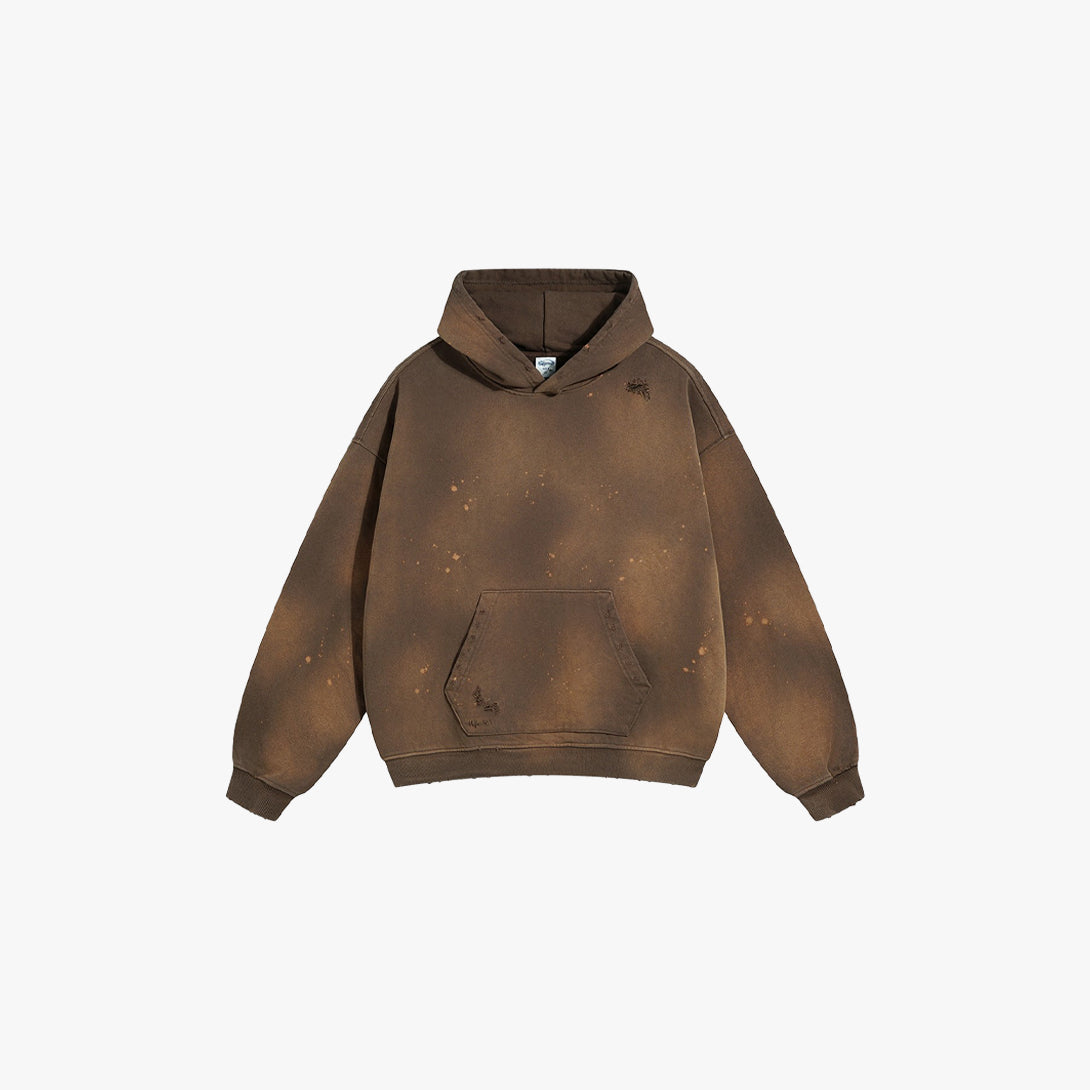 Distressed Box Hoodie