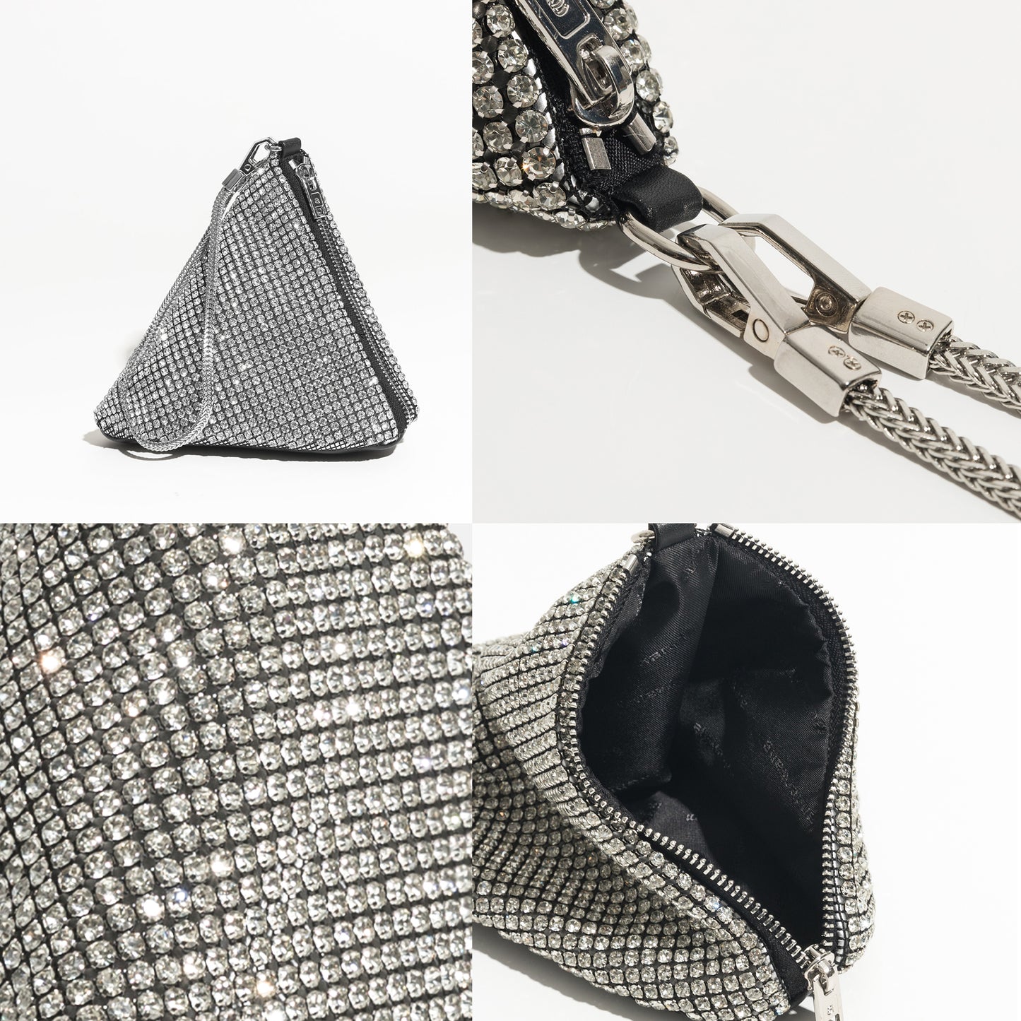 Pyra Rhinestone Hand Bag