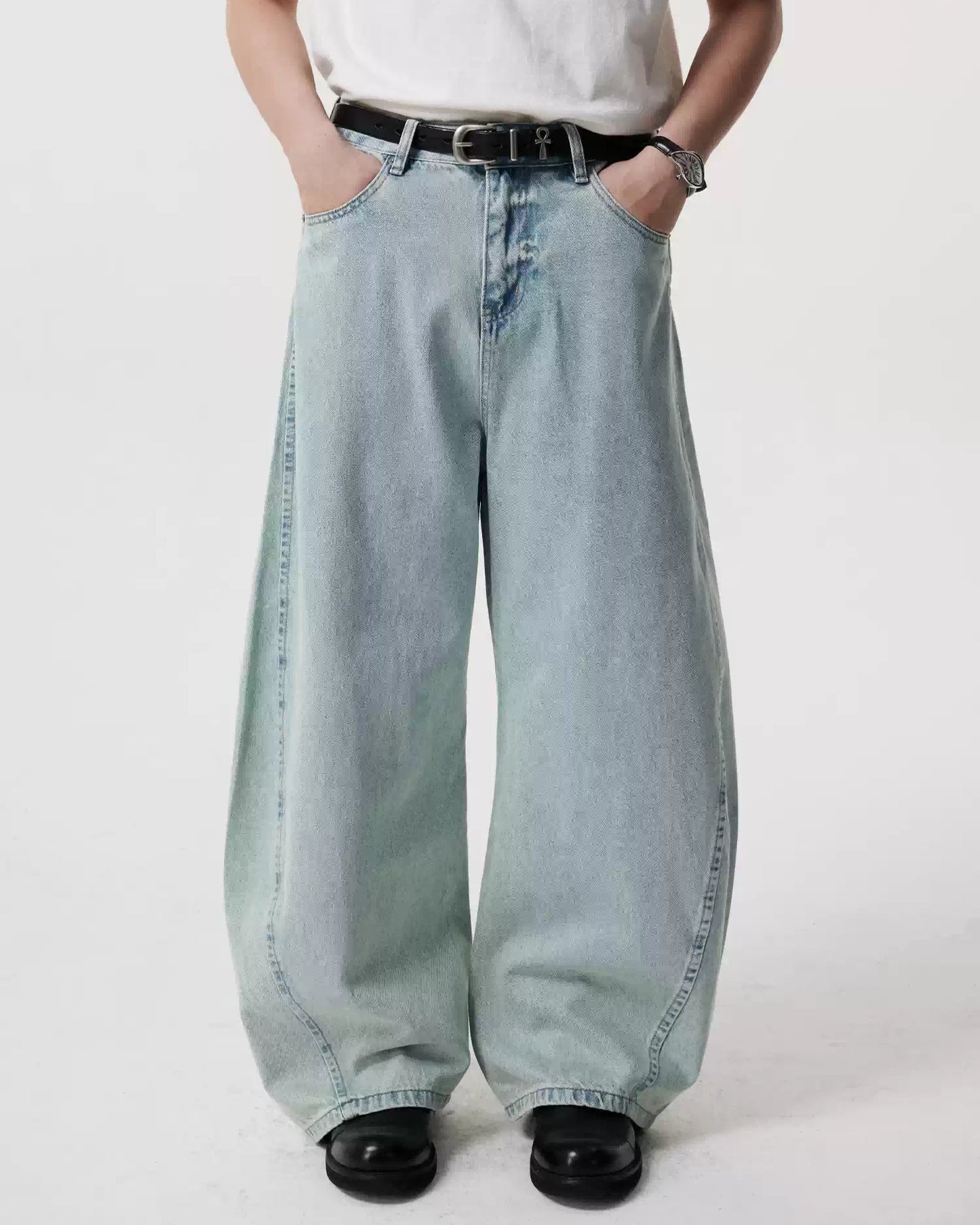 Vintage Wash Curve Pants