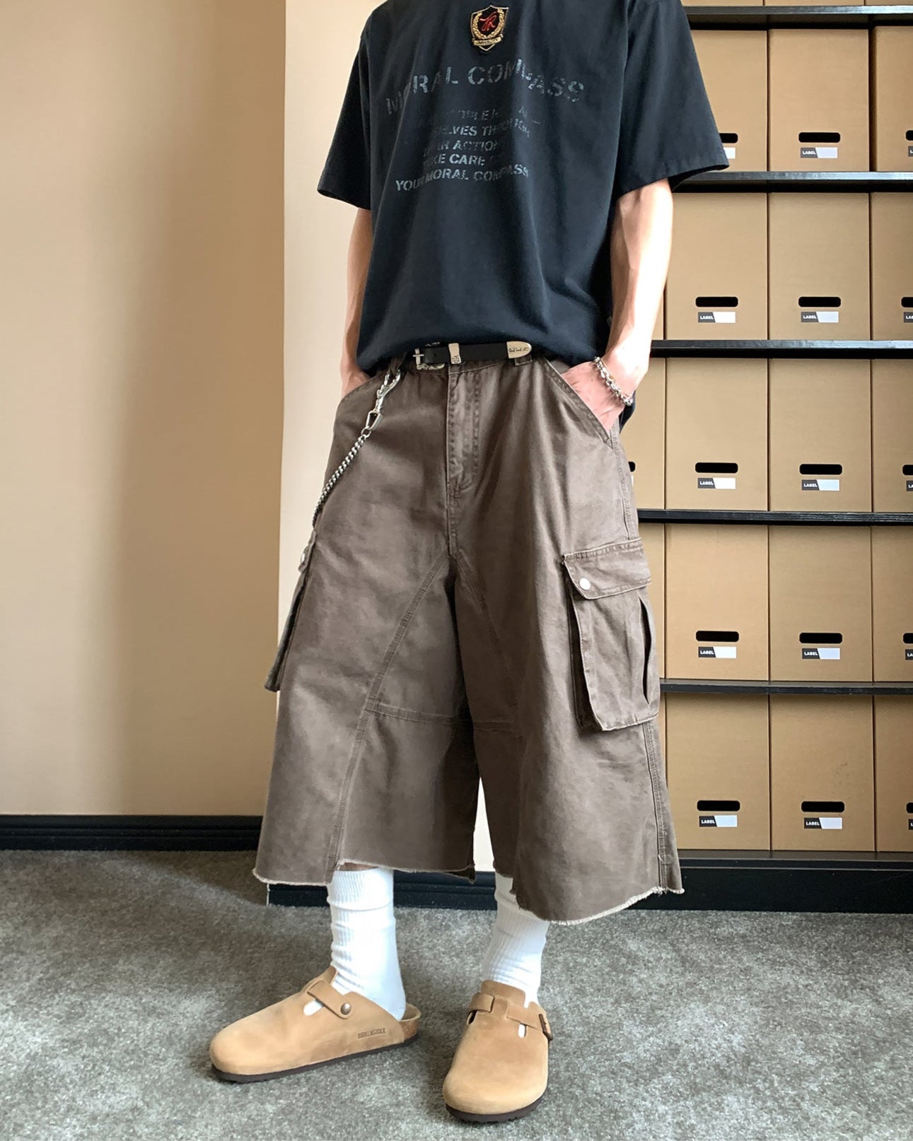 Wide Leg Shorts