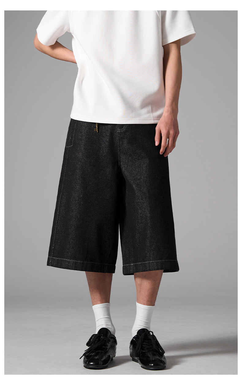 Baggy Denim Shorts