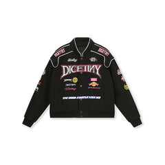 Motorcycle Embroidered Jacket