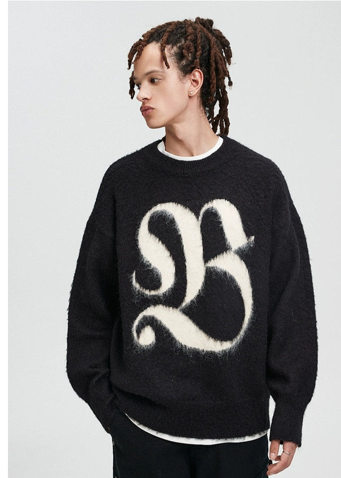 Flauschige Strickpullover