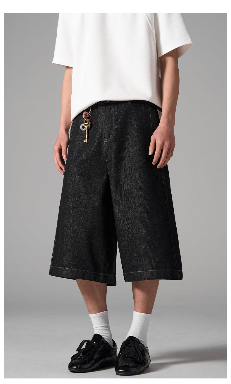 Baggy Denim Shorts