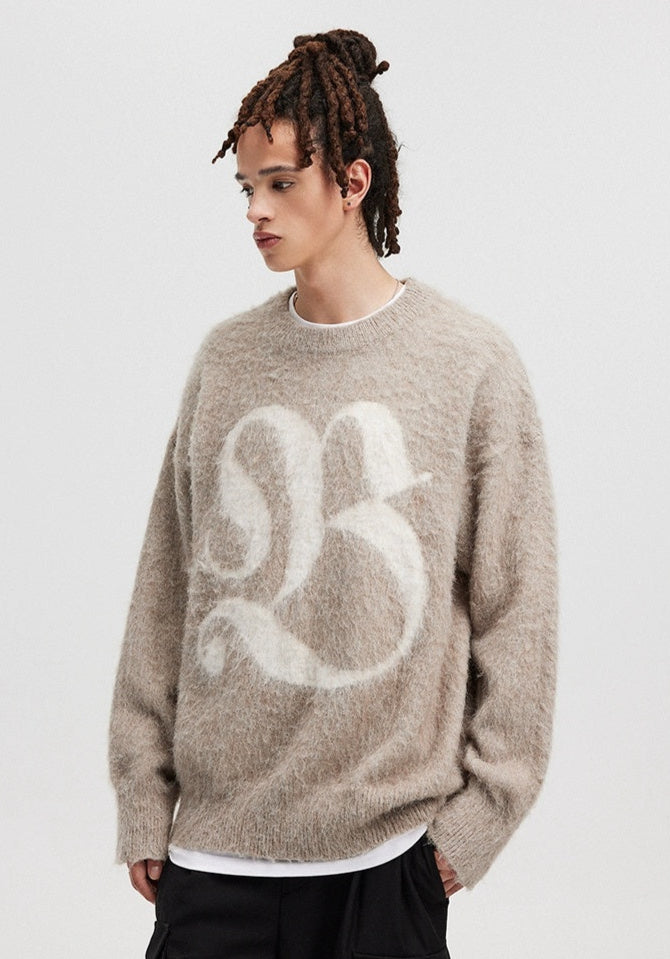 Flauschige Strickpullover