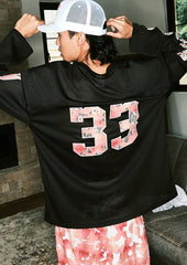 Mesh Patchwork Jersey