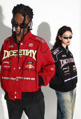 Motorcycle Embroidered Jacket