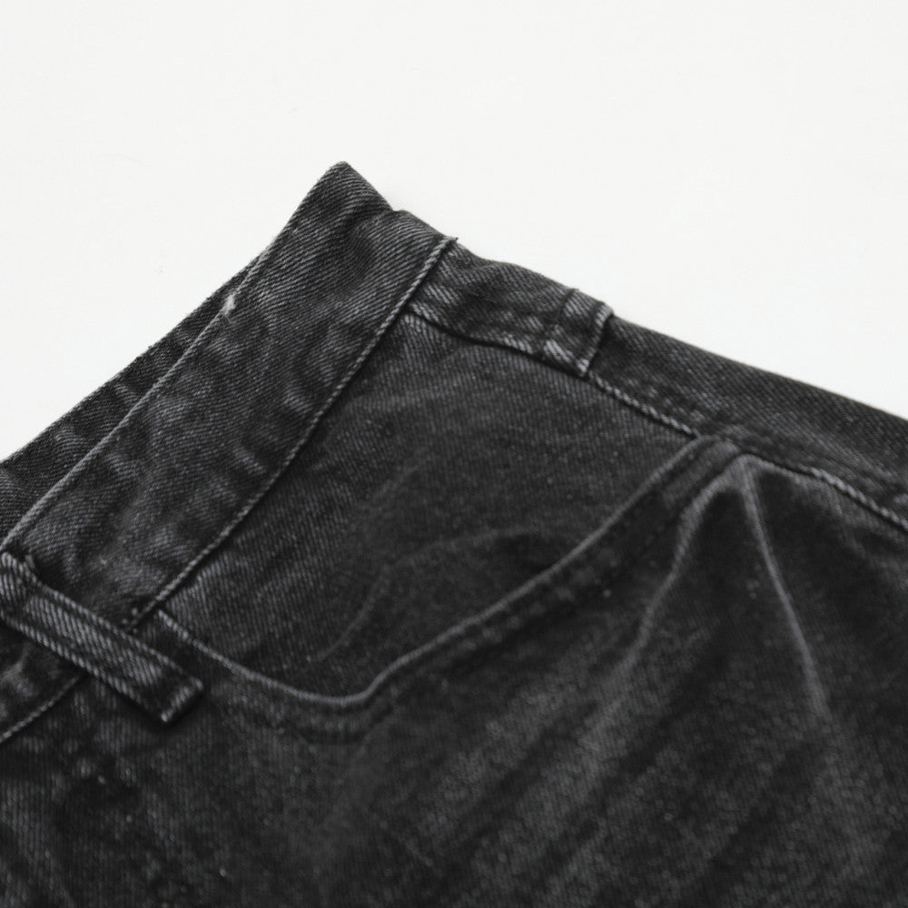 W1621 Arc Leg Denim Pants image 2