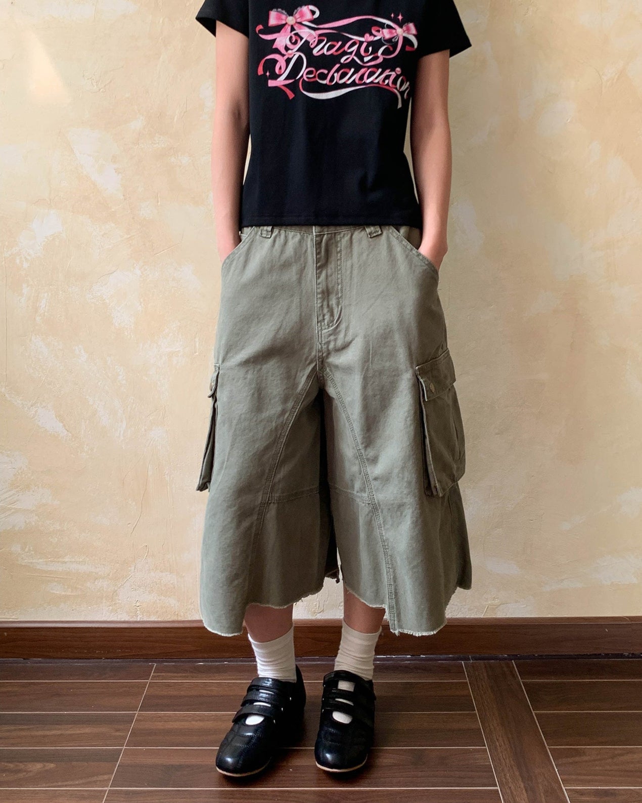 Wide Leg Shorts