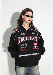 Motorcycle Embroidered Jacket