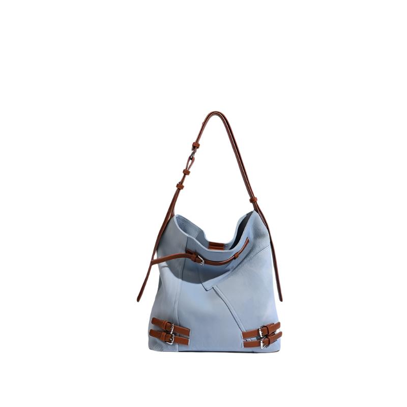 Classic Denim Bucket Bag