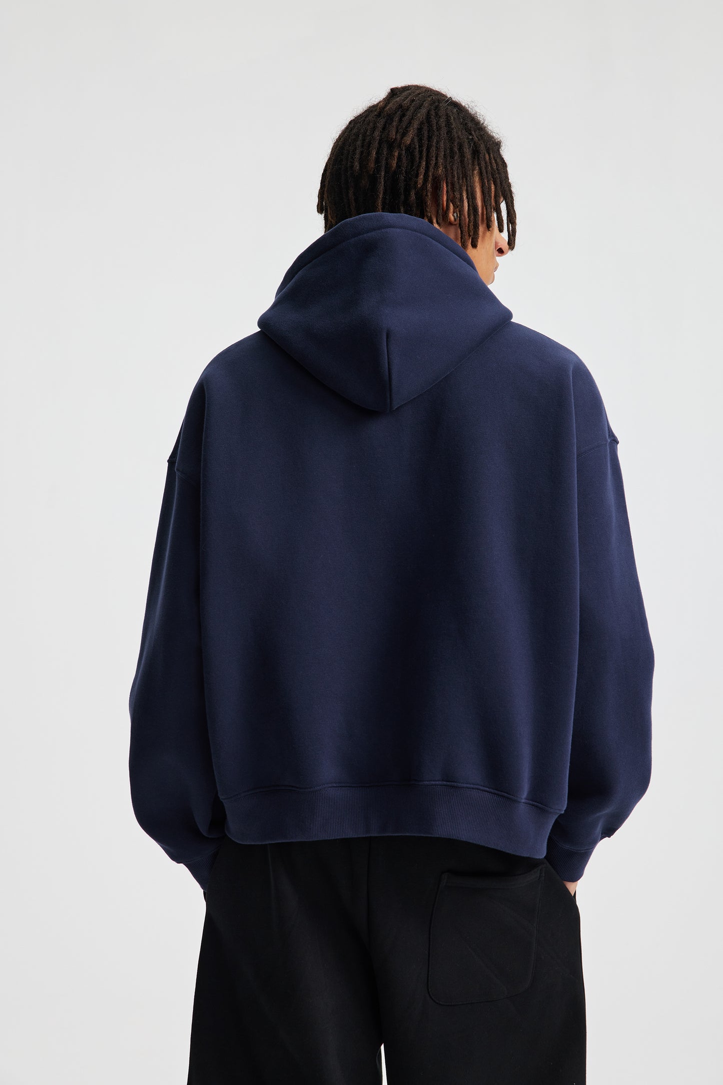 Box Zip Hoodie