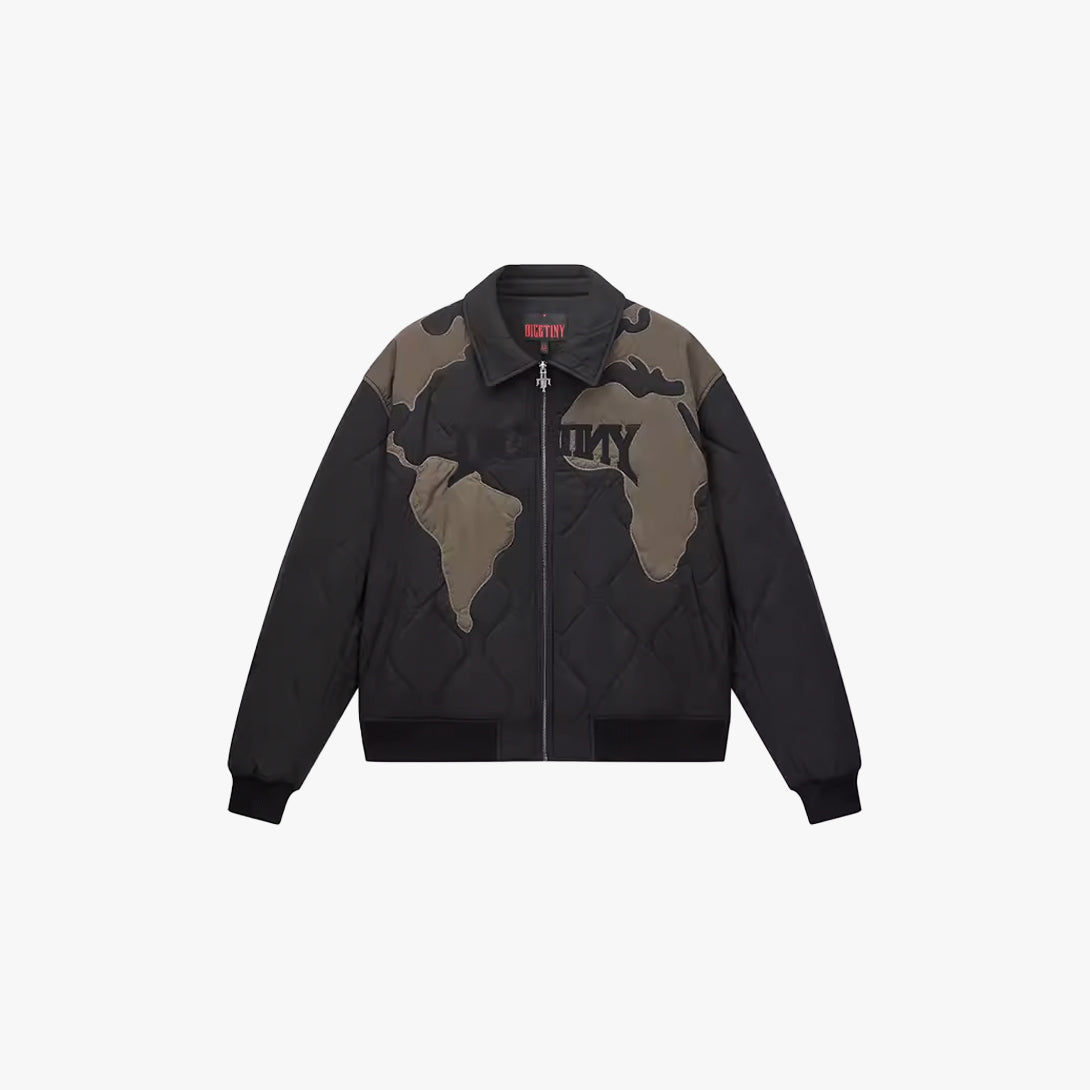 Retro Earth Embroidered Jacket