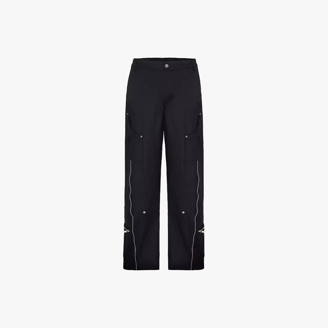 Zipped Carpenter Pants