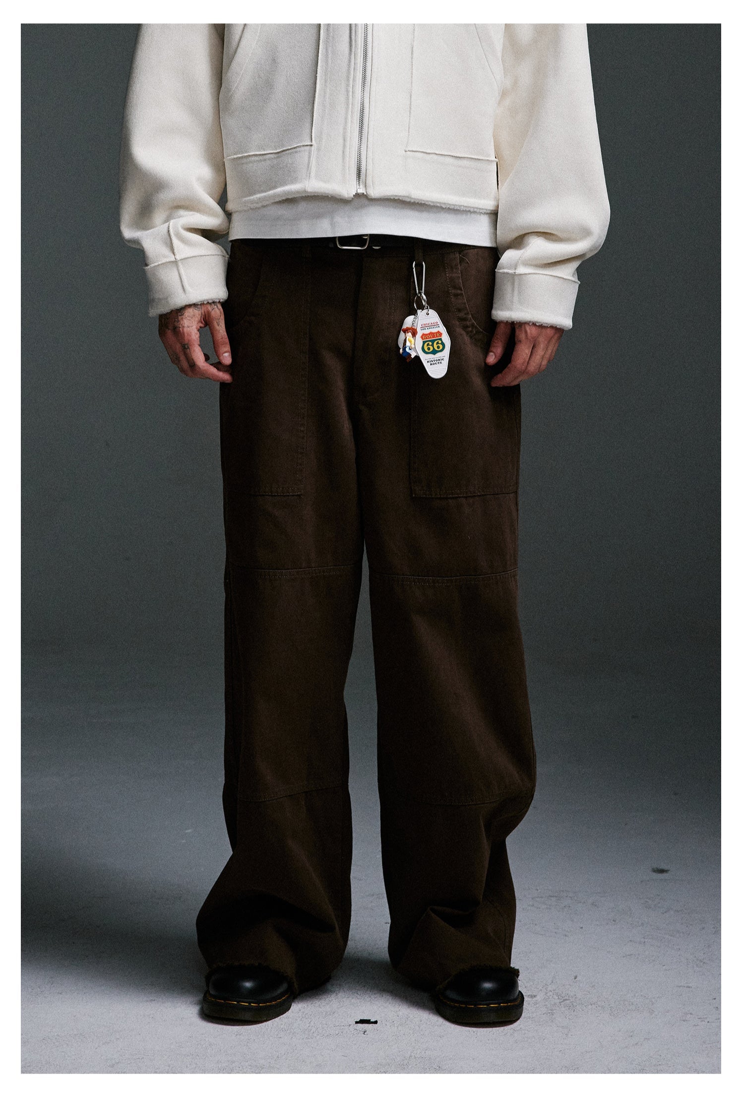 Wide Leg Utility Pants
