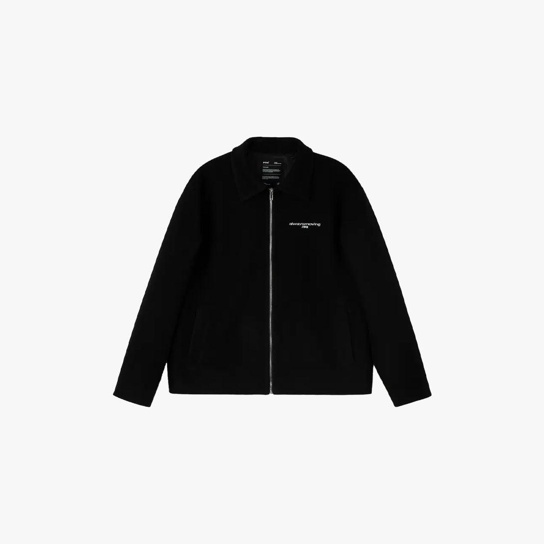 Basic Embroidered Woolen Lapel Jacket - VONVATCH