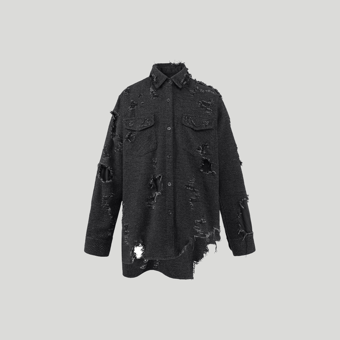 Bonlerd Distressed Shirt - VONVATCH