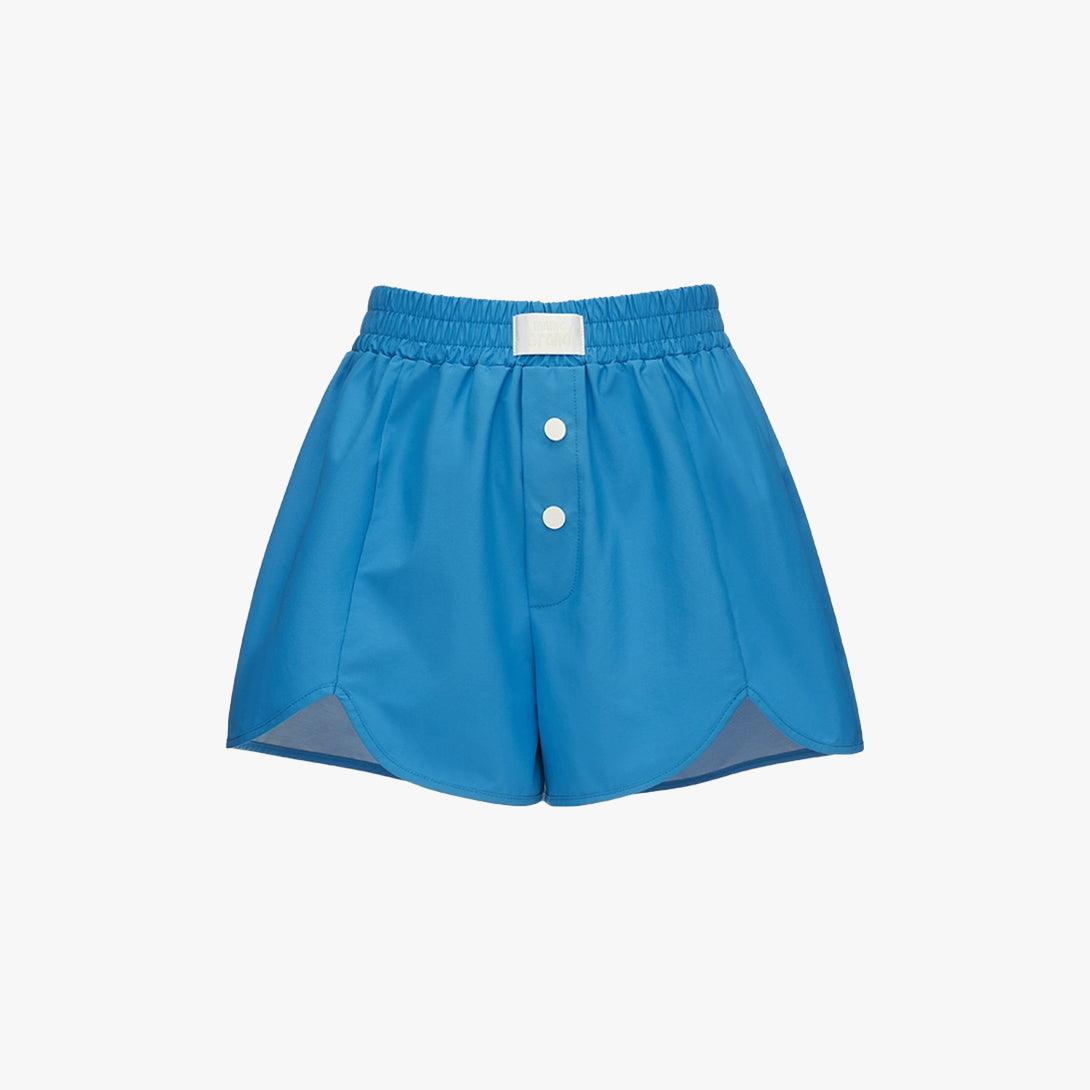 Button High Waist Shorts - VONVATCH