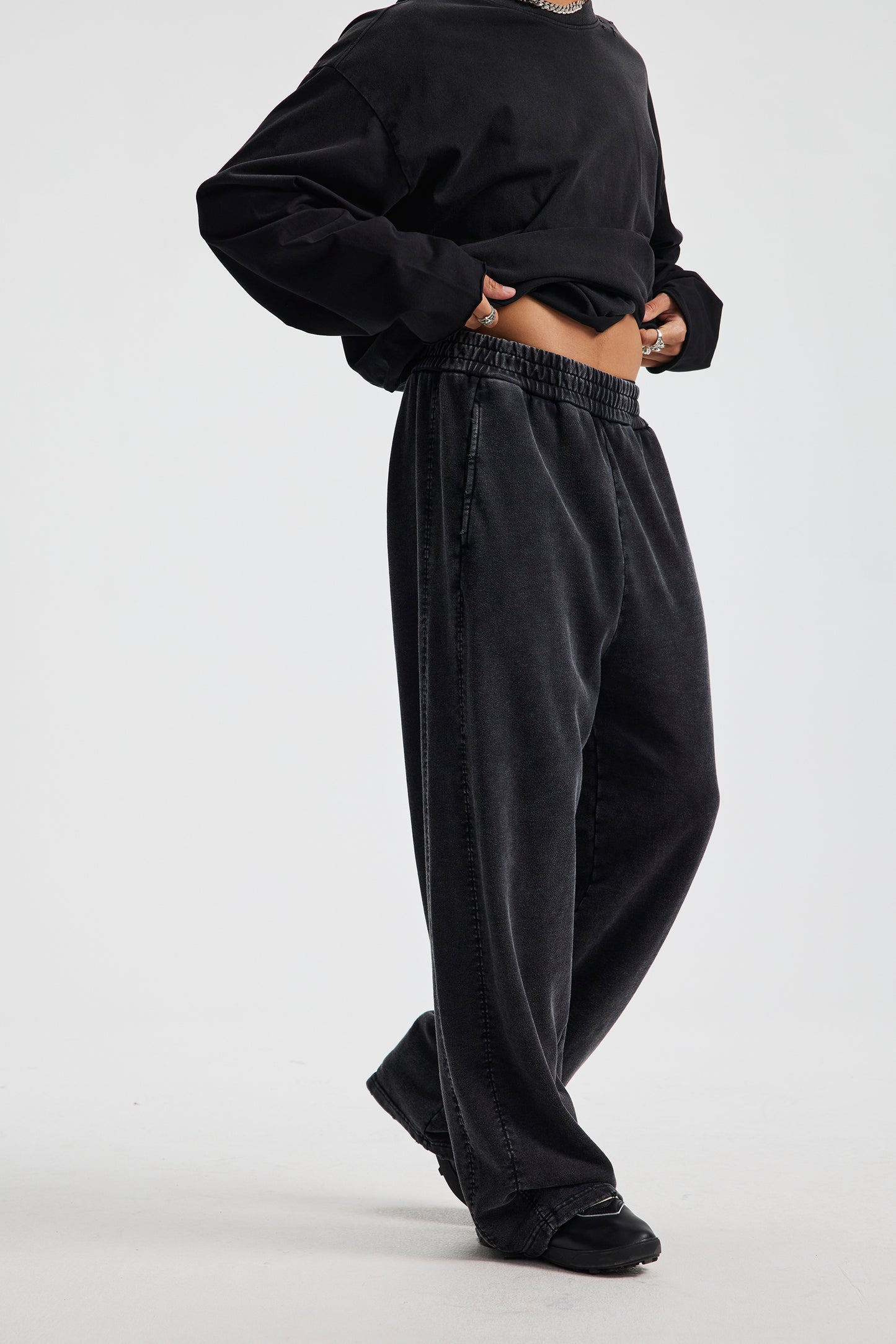 Baggy Washed Sweatpants