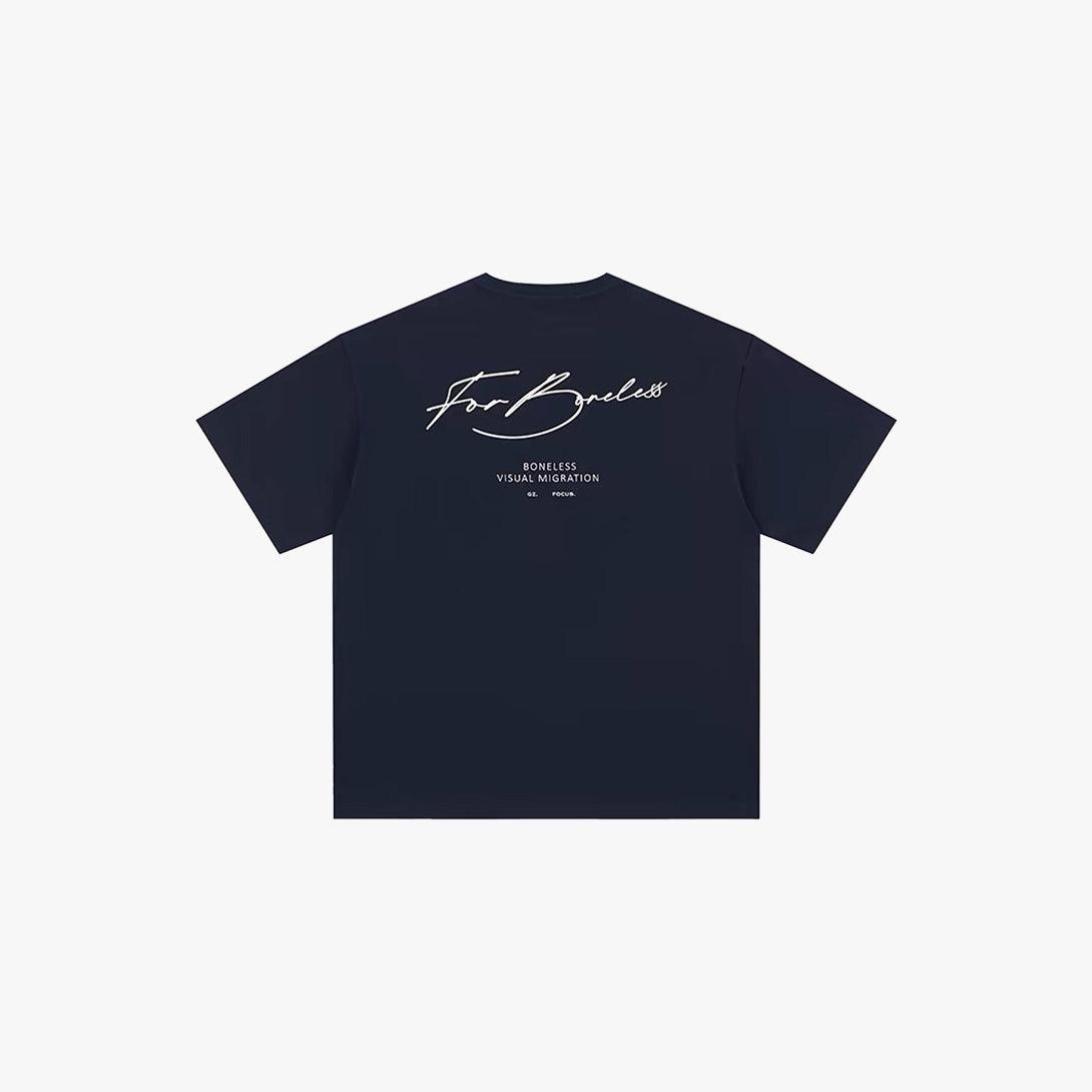 Cursive LOGO Layout Tee - VONVATCH