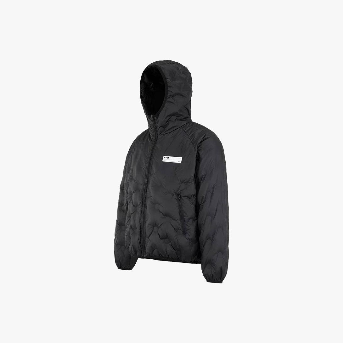 Embossed Hooded Down Jacket - VONVATCH