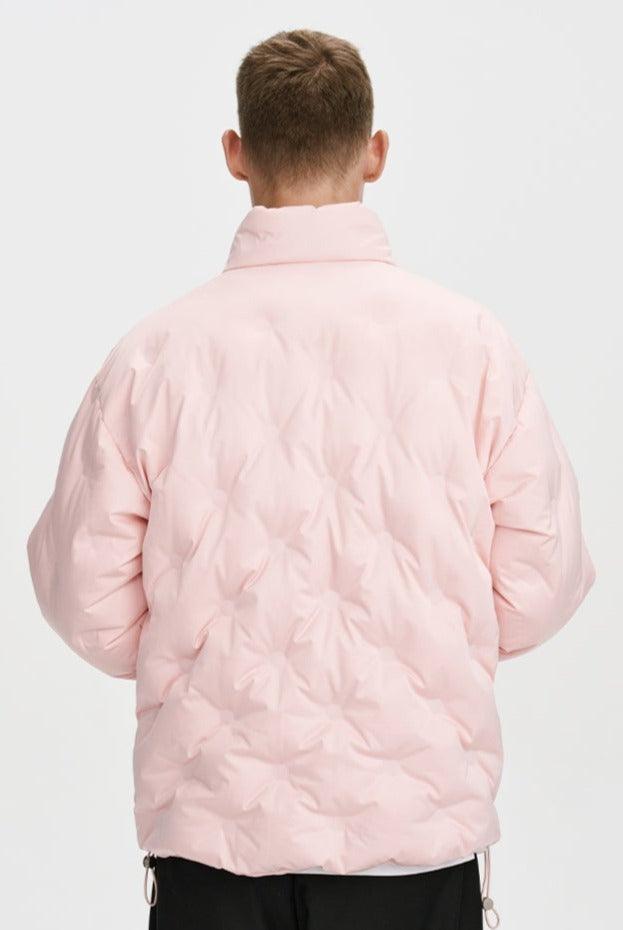 Embossed Rhombus Down Jacket - VONVATCH