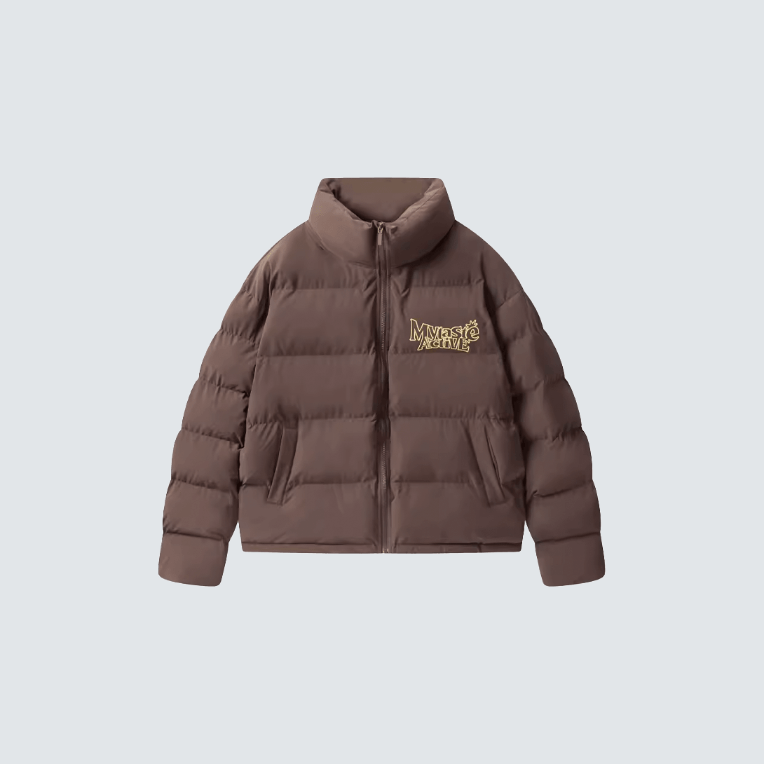 Embroidered Cotton Puffer Jacket - VONVATCH