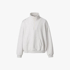 Embroidered Half Zip Sweatshirt - VONVATCH