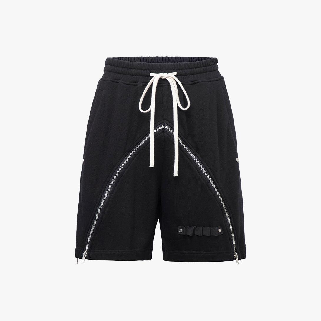 Heritage Cotton Zipper Shorts - VONVATCH