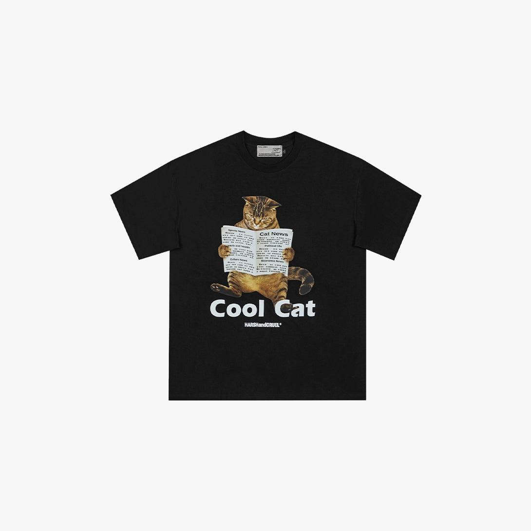 Little Civet Cat Cotton Tee - VONVATCH