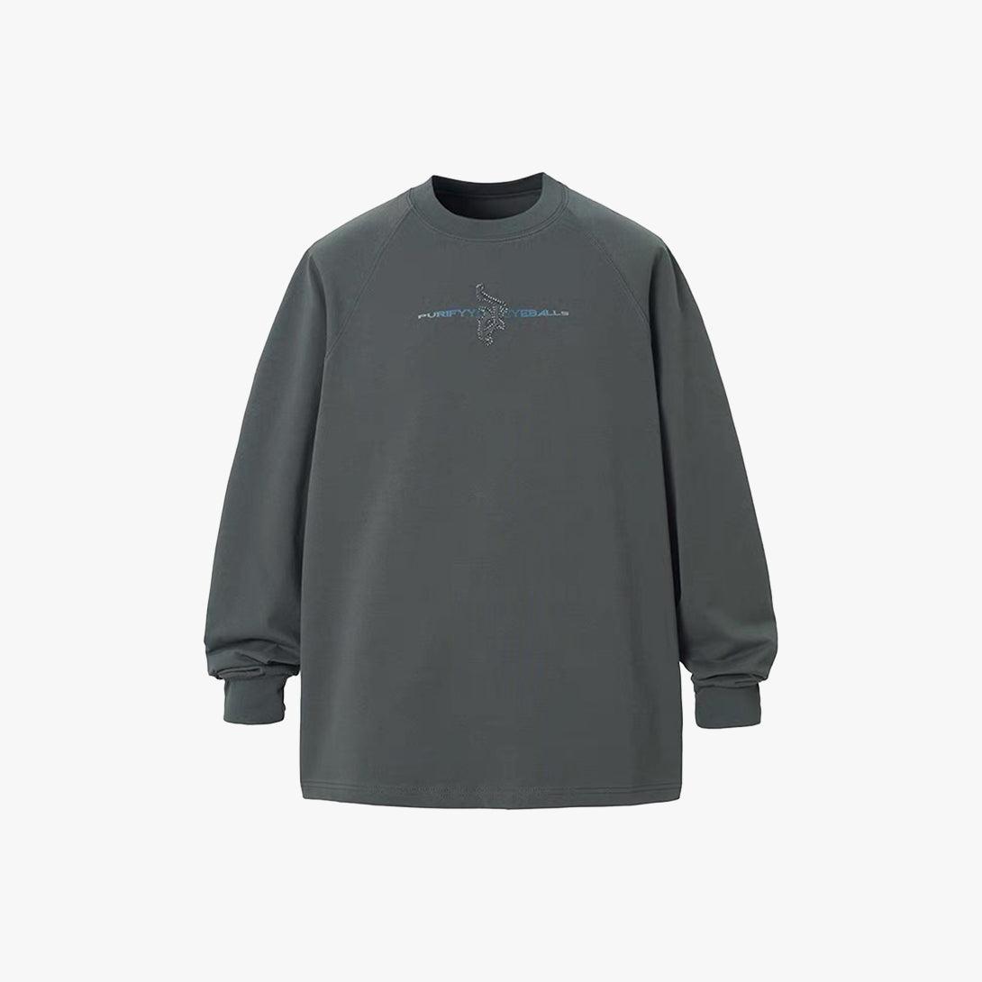 Loose Long Sleeved Sweatshirt - VONVATCH