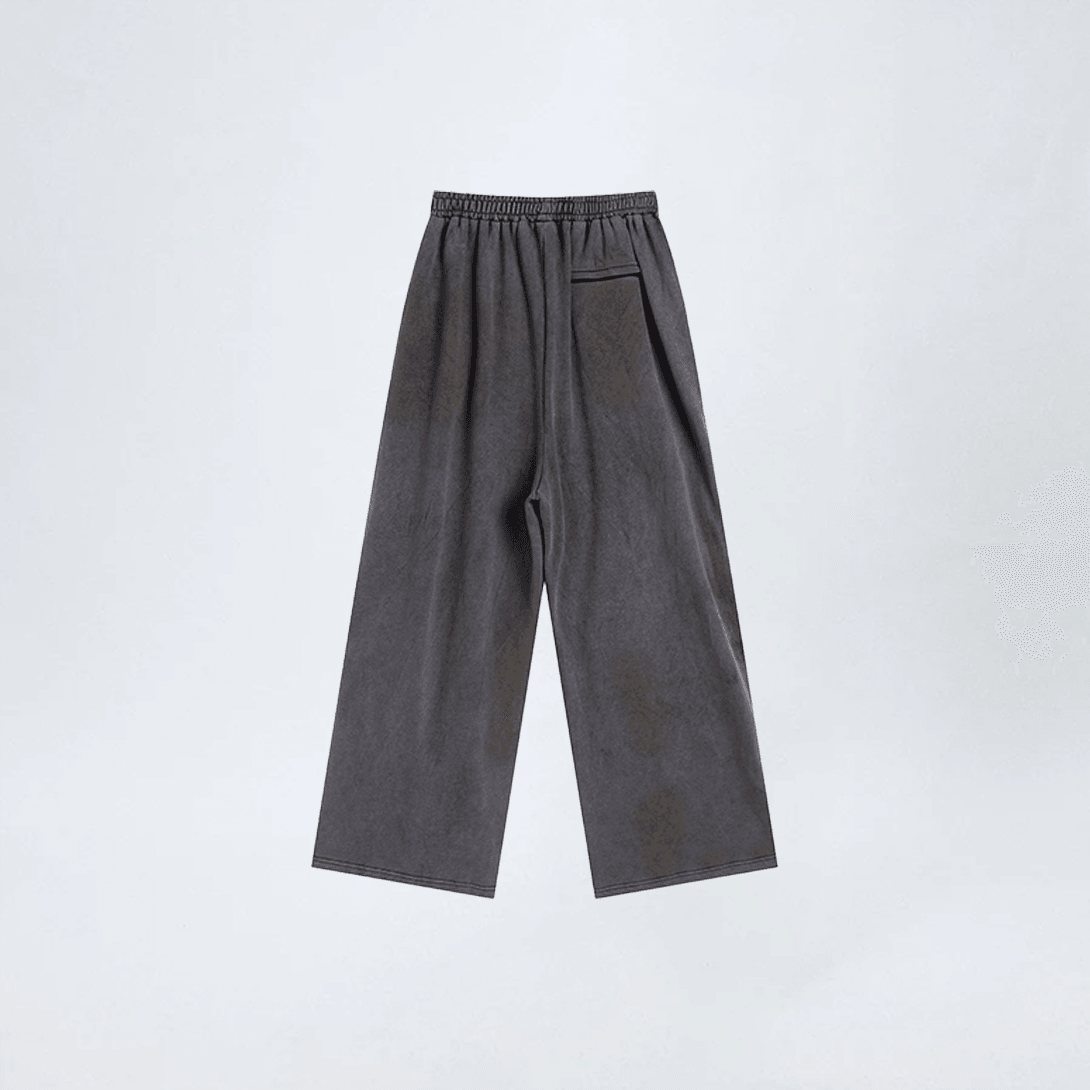 Mud Washed Casual Pants - VONVATCH