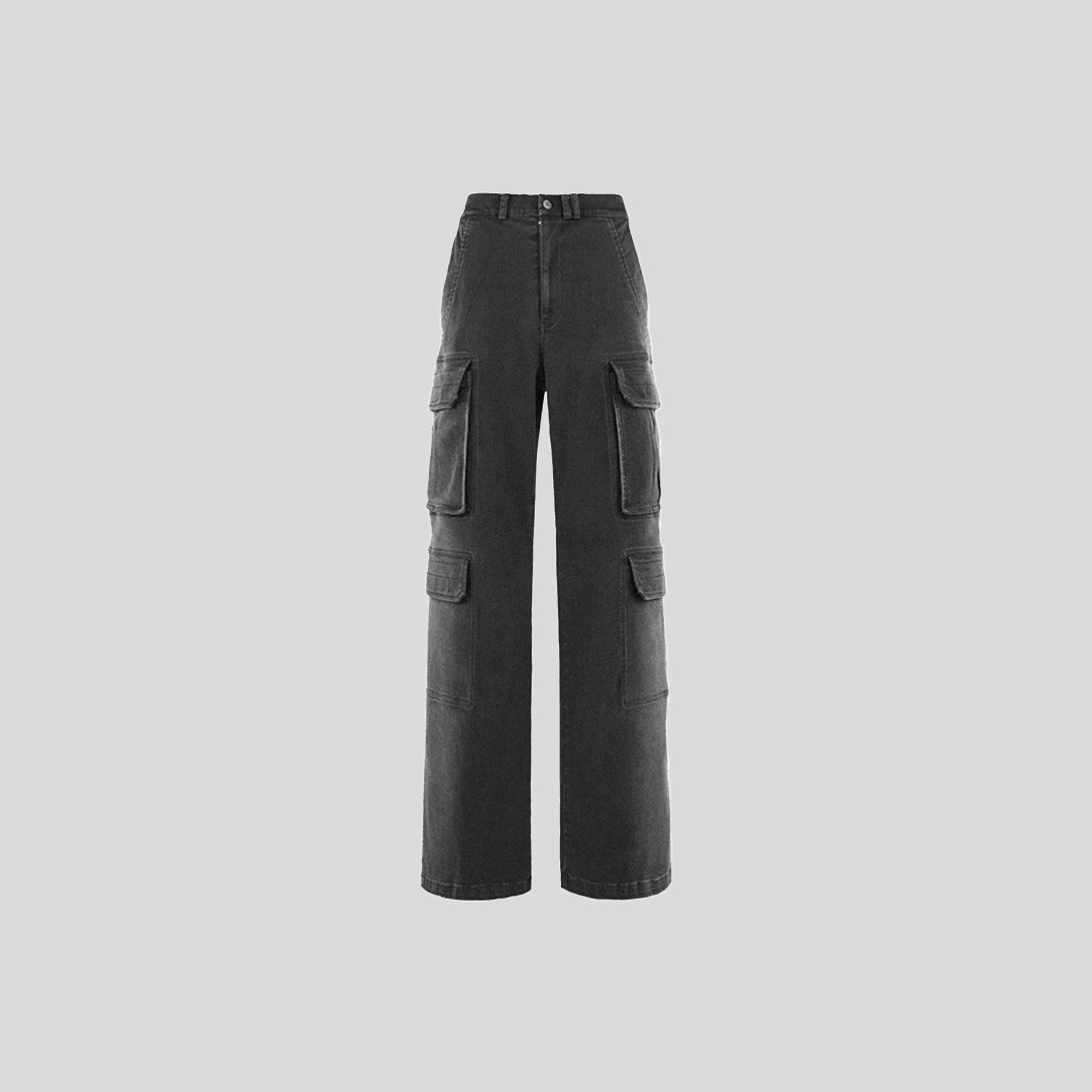 Patch Pocket Denim Cargo - VONVATCH