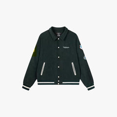 Patches Embroidered Varsity Jacket - VONVATCH