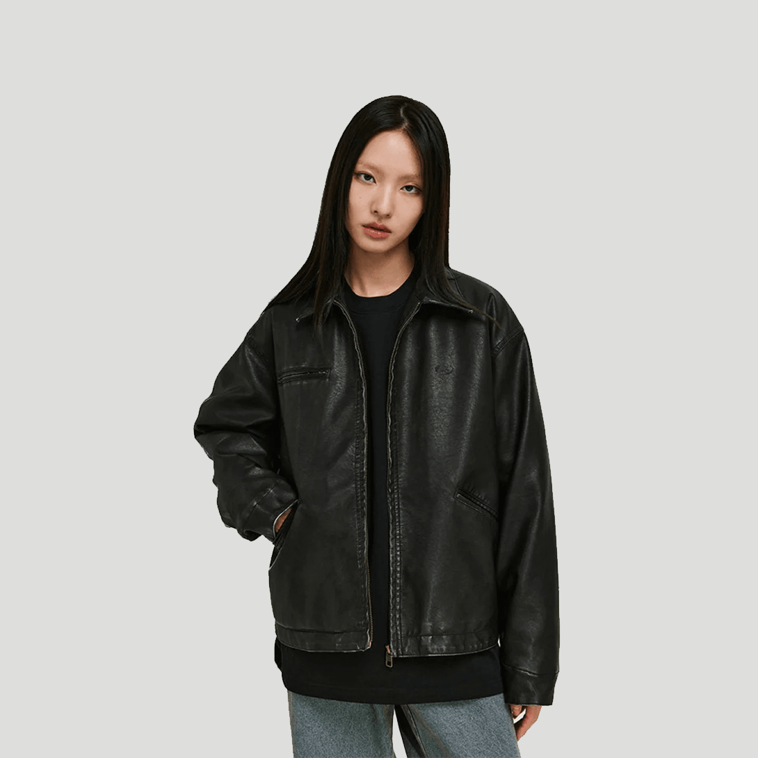 Restorative Leather Jacket - VONVATCH