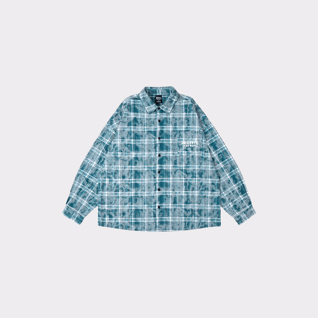 Retro Green Plaid Shirt - VONVATCH