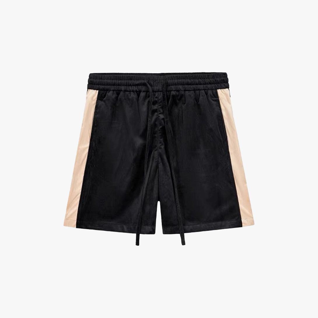 Side Stripe Velvet Versatile Shorts - VONVATCH