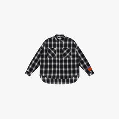 Silhouette Loose Plaid Shirt - VONVATCH