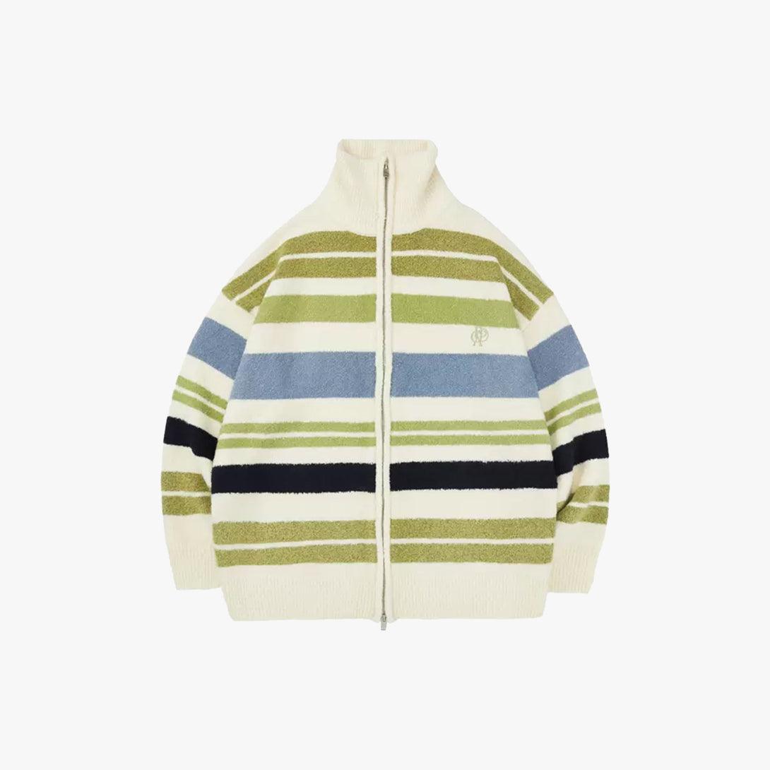 Striped Cardigan Sweater - VONVATCH