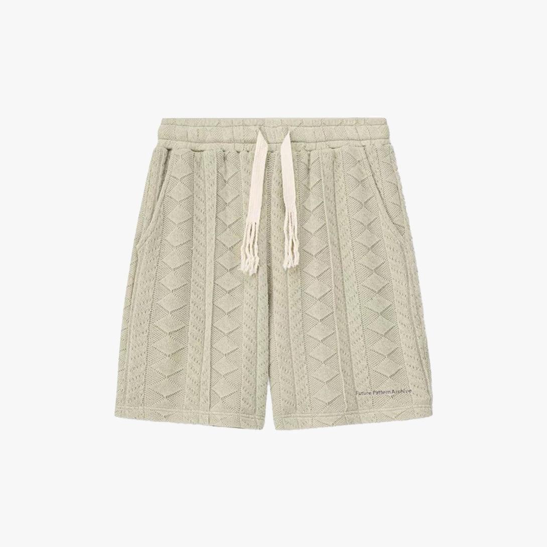 Textured Casual Shorts - VONVATCH