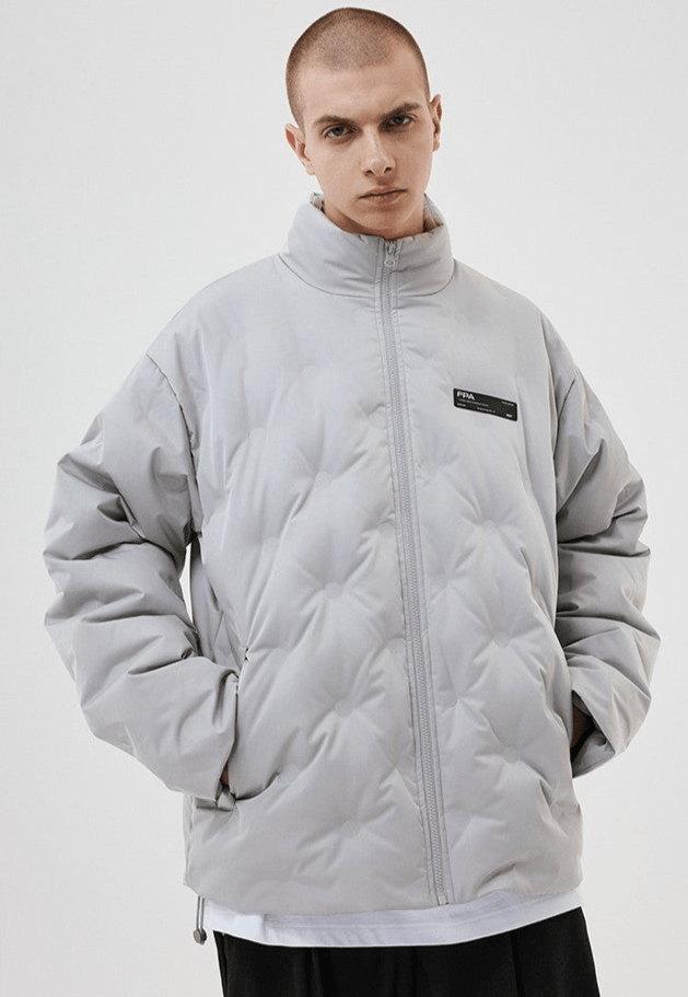 Thickened Embossed Down Jacket - VONVATCH