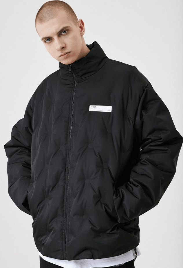 Thickened Embossed Down Jacket - VONVATCH