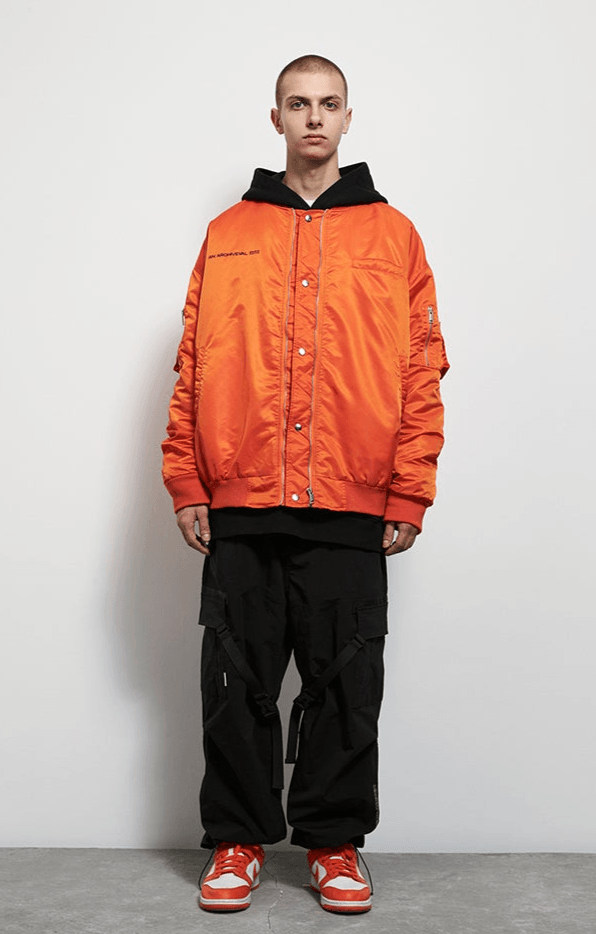 Thickened Loose Bomber Jacket - VONVATCH