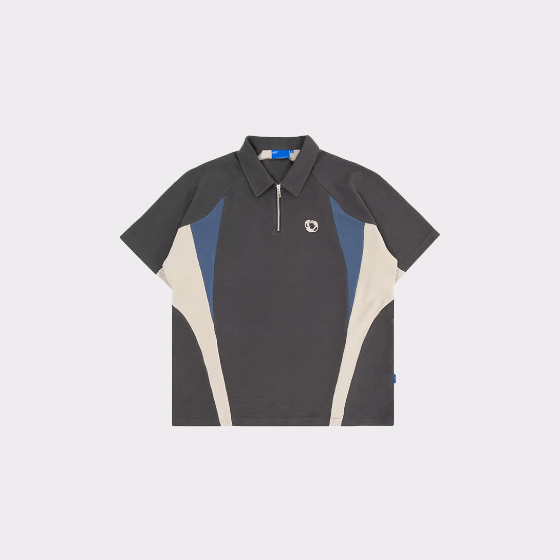 Waffle Embroidered Polo Shirt - VONVATCH