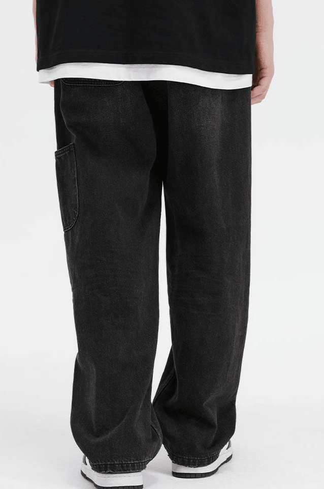 Washed Casual Straight Denim - VONVATCH