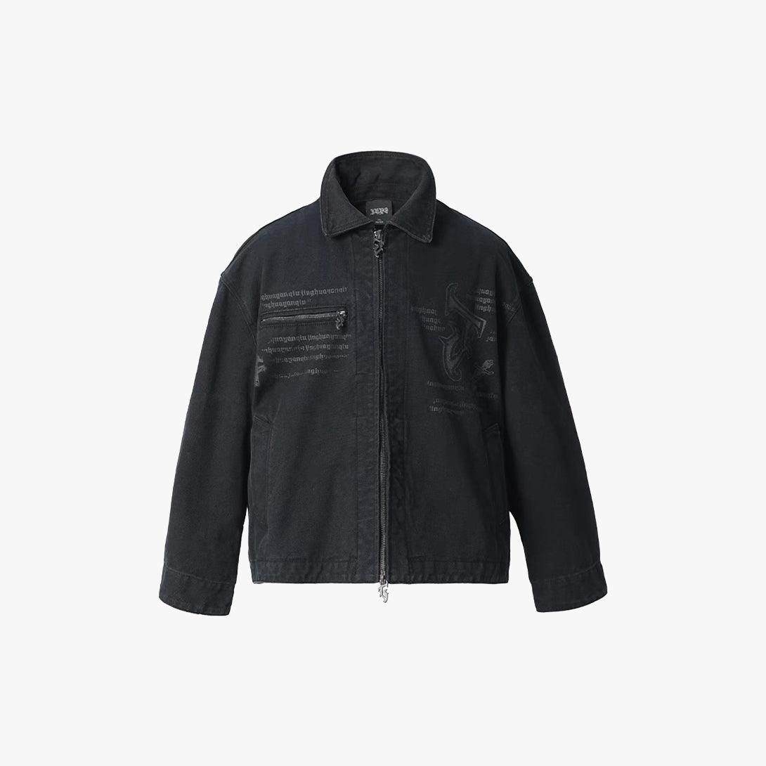 Zipper canvas jacket - VONVATCH